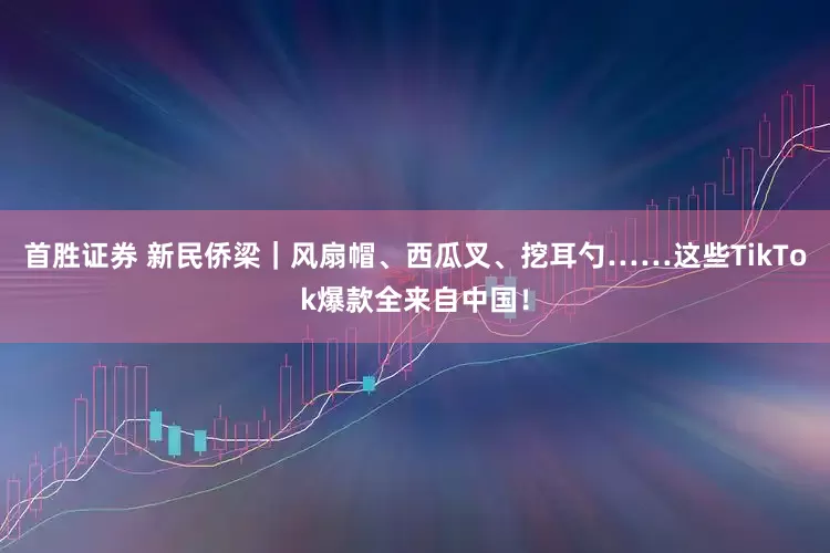 首胜证券 新民侨梁｜风扇帽、西瓜叉、挖耳勺……这些TikTok爆款全来自中国！