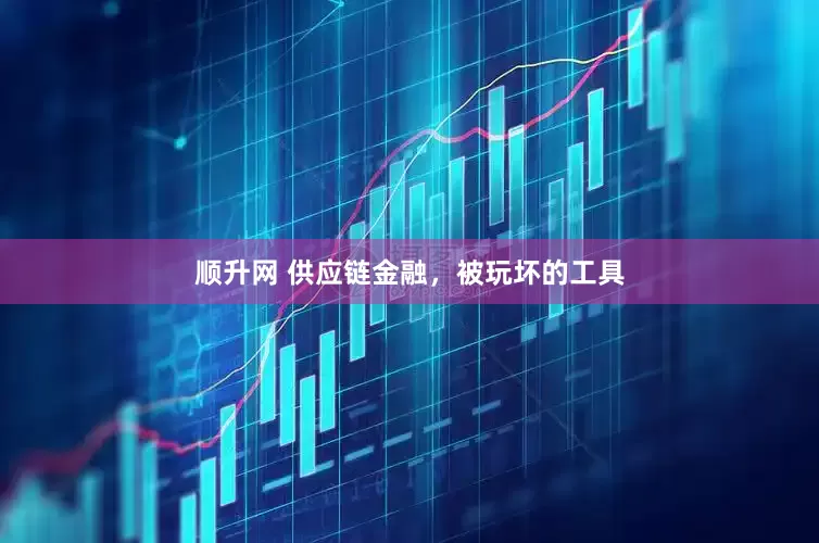 顺升网 供应链金融，被玩坏的工具