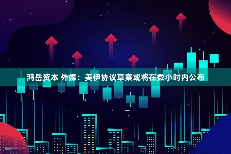 鸿岳资本 外媒：美伊协议草案或将在数小时内公布